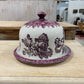 Victorian Ironstone Cheese Dome