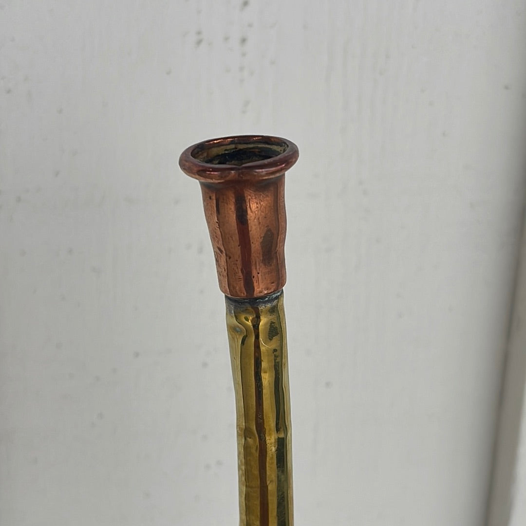 Brass and Copper Hunting Trumpet