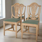 Shield Back Dining Chairs in the Style of Hepplewhite - Set of 4