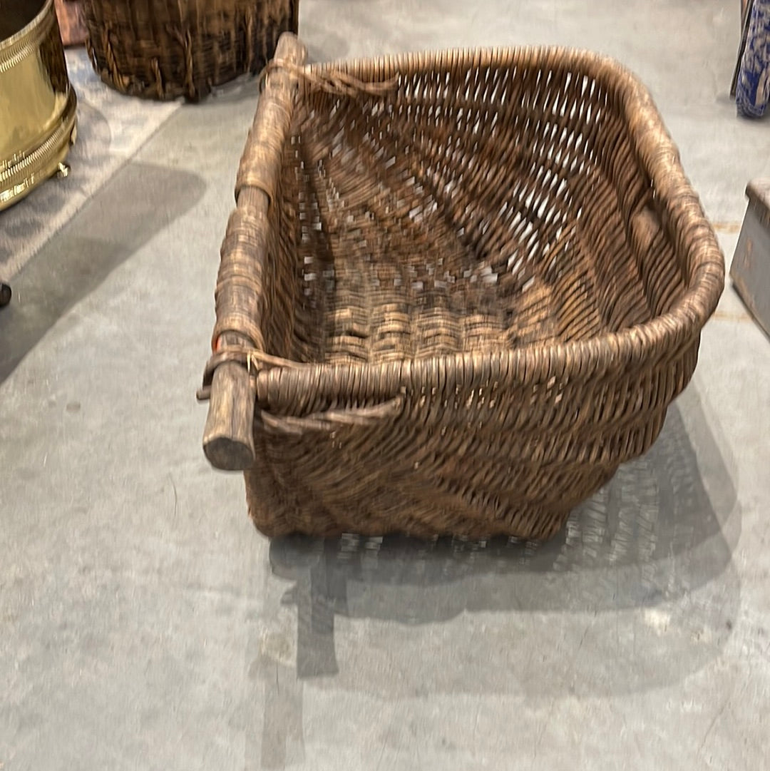 French Donkey Basket 1880