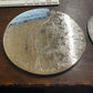 Small Silver Plate Round Serving Plates or Trivets 7.5”