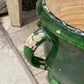 Green Glazed Cache Pot