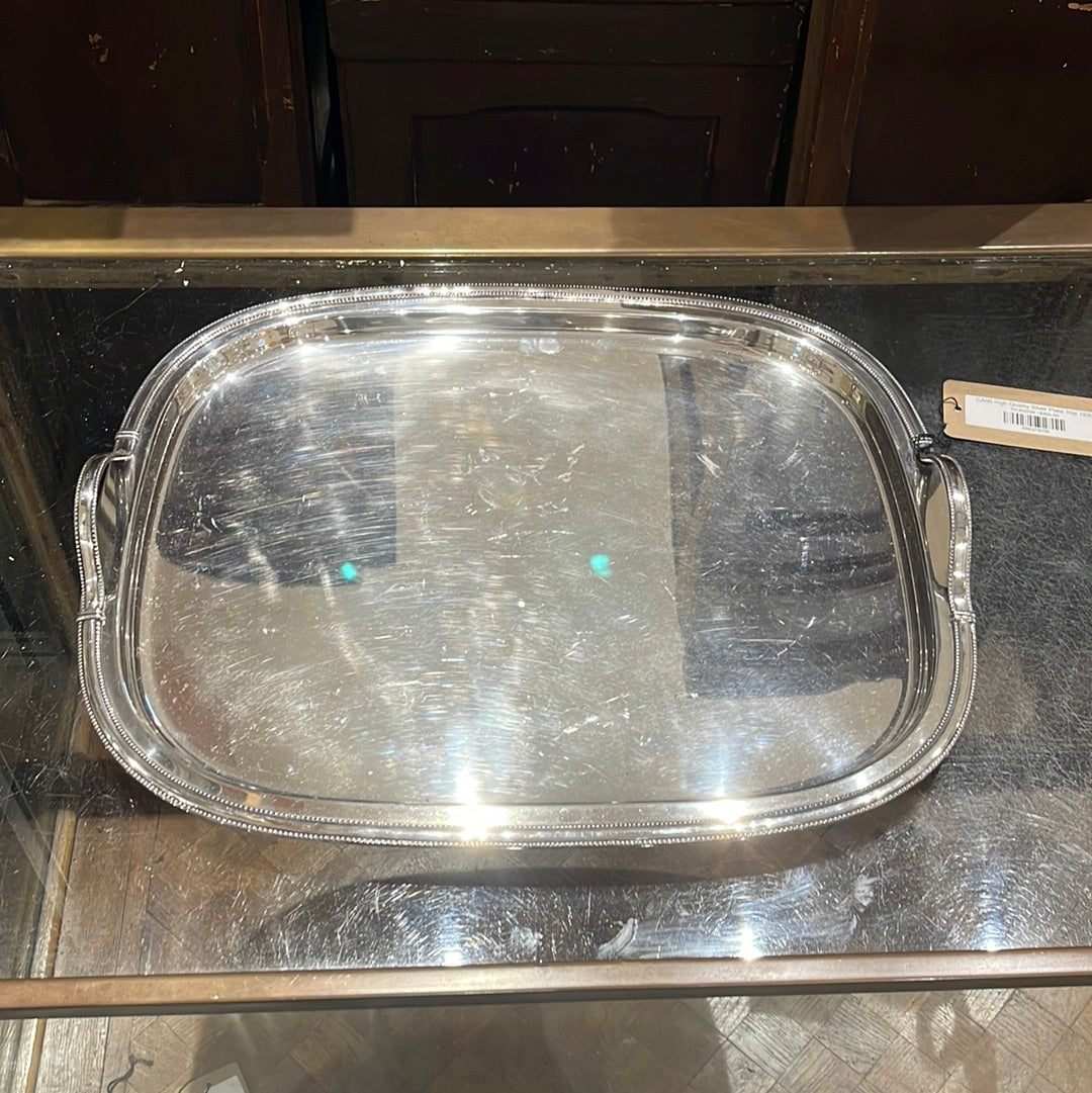 CA06 High Quality Silver Plate Tray 1930