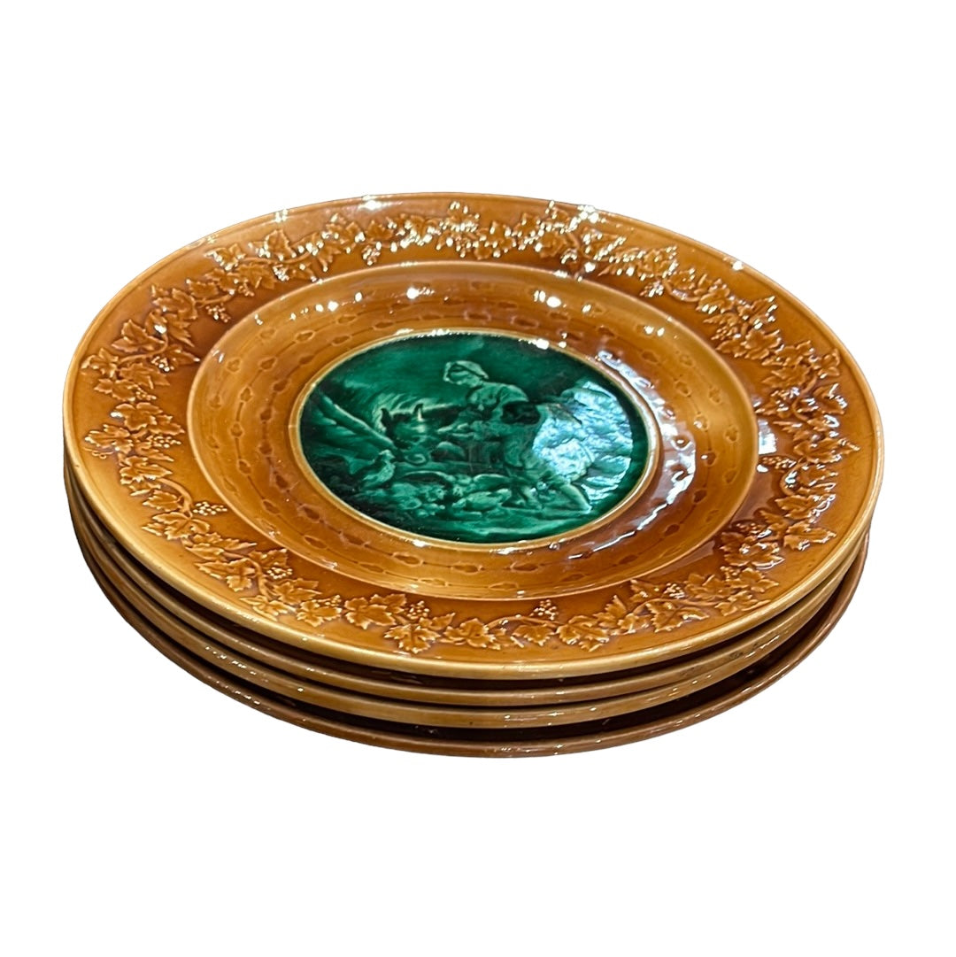 Majolica Rubelles Dessert Set