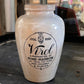 Victorian Virol Bone Marrow Medicine Stoneware Pot