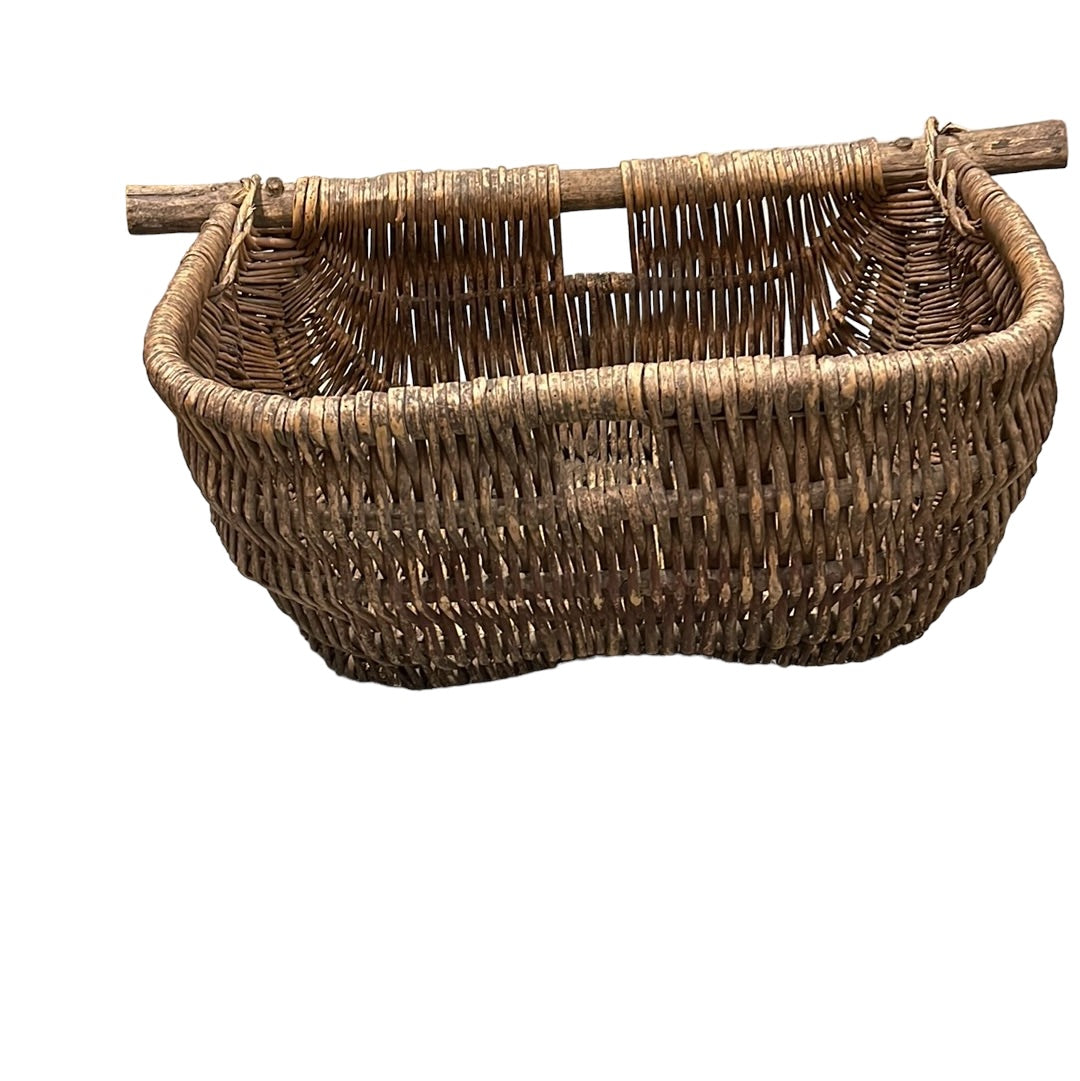 French Donkey Basket 1880