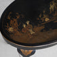 Ebonised Hand Painted Chinoiserie Coffee Table