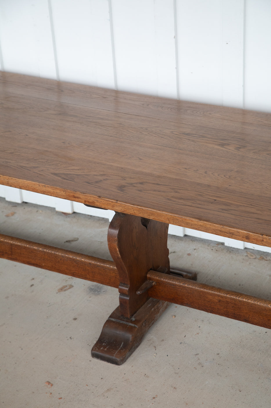 12 ft Oak Refectory Table with Benches Kings School Canterbury