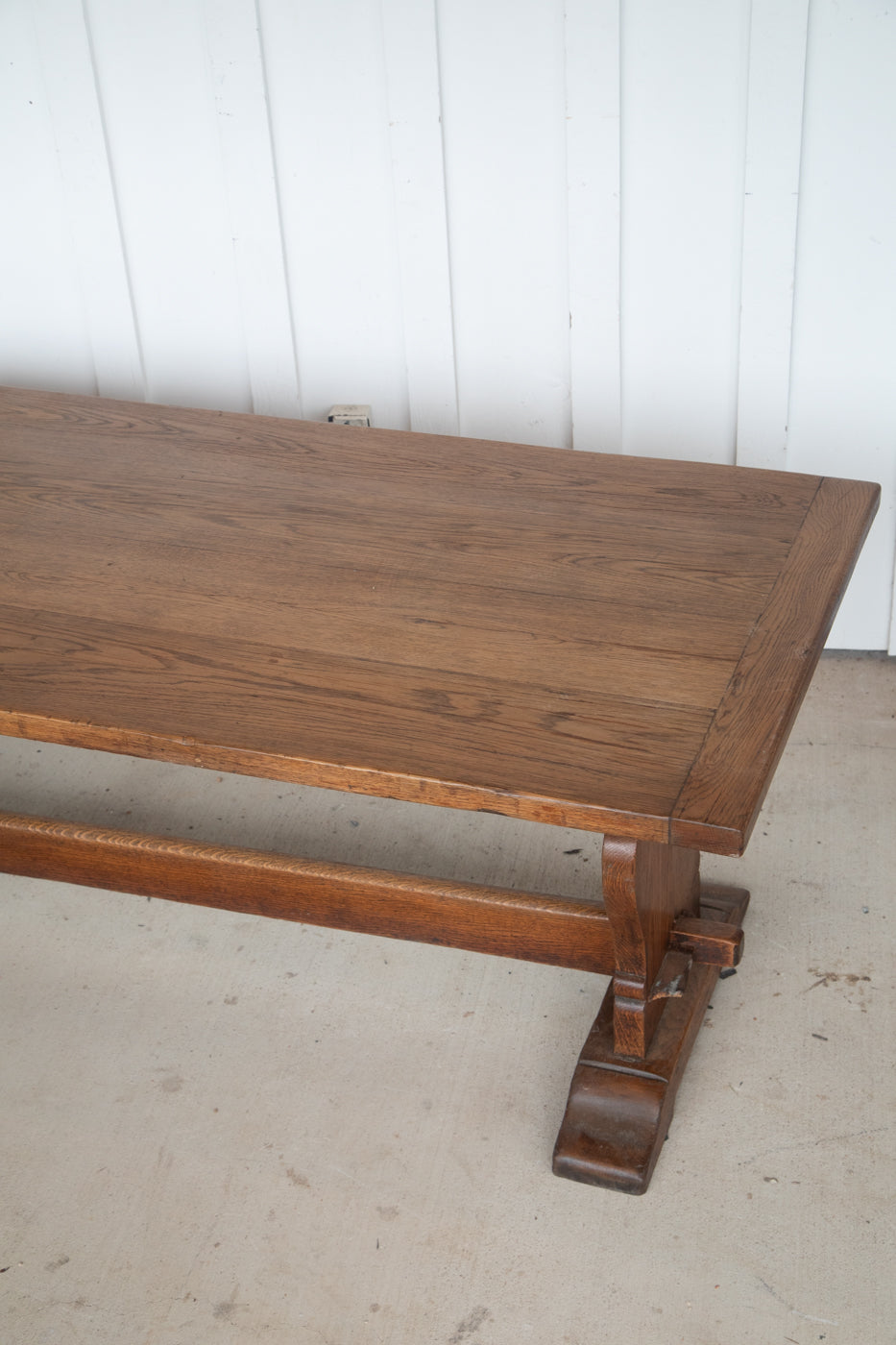 12 ft Oak Refectory Table with Benches Kings School Canterbury