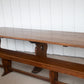 12 ft Oak Refectory Table with Benches Kings School Canterbury