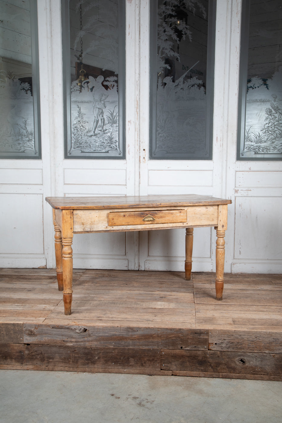 Victorian Table with Drawer