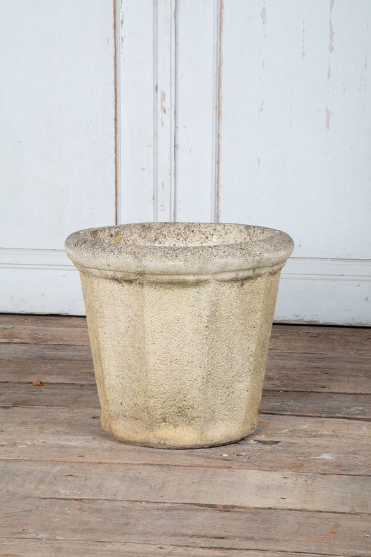 Mid Century Stone Pot