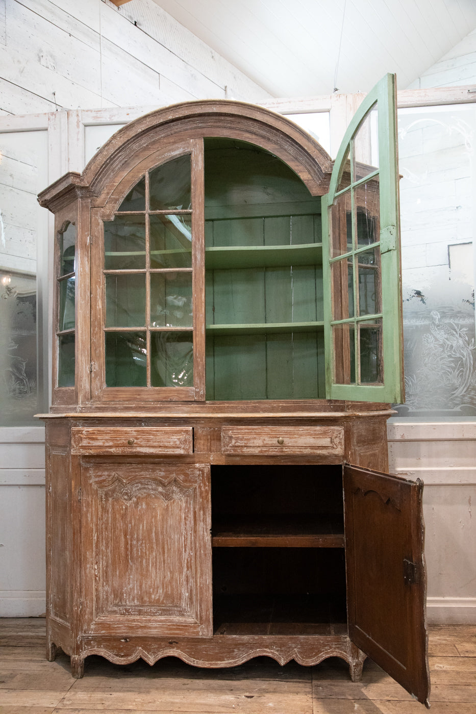 Glazed Dutch Cupboard