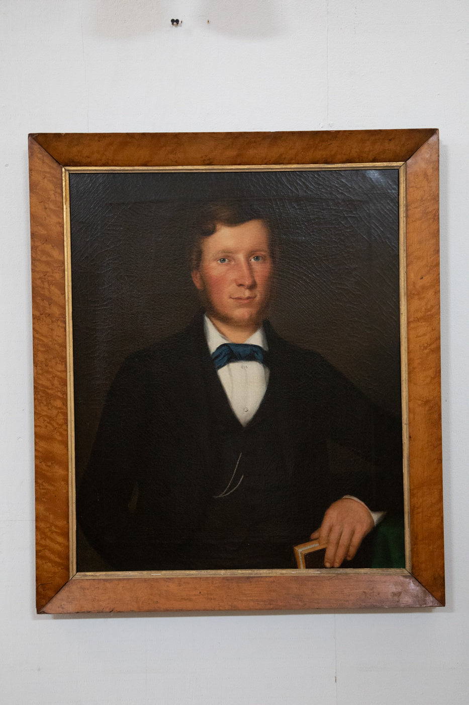 Oil on Canvas Portrait of Man 1820