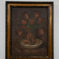 Oil on Canvas Still Life of Tulips in Vase