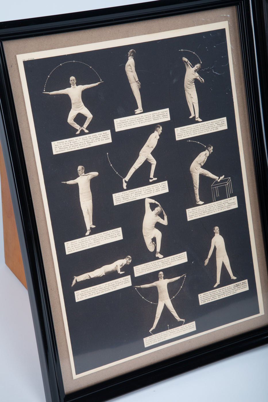 1930s French Exercise Charts