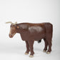 Carved and Painted Folk Art Bull 1860