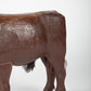 Carved and Painted Folk Art Bull 1860