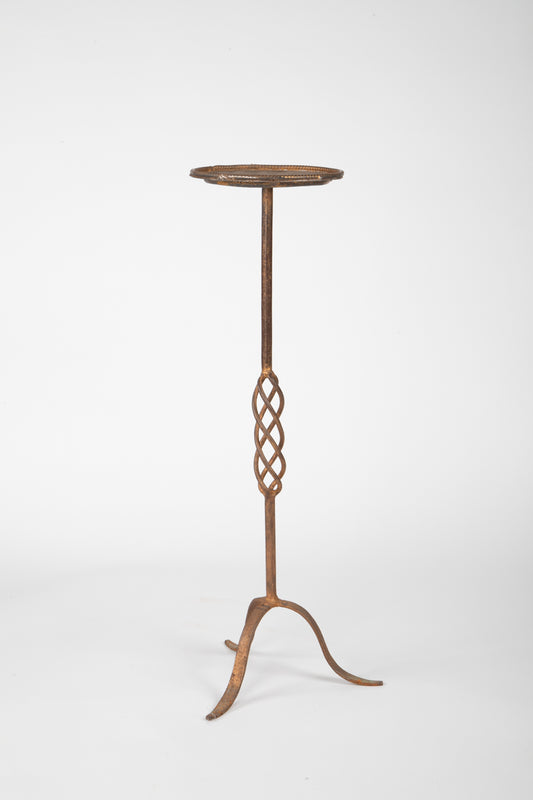 Gilded Iron Martini Table 119569