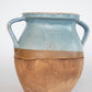 Blue Terra Cotta Pot with 2 Handles