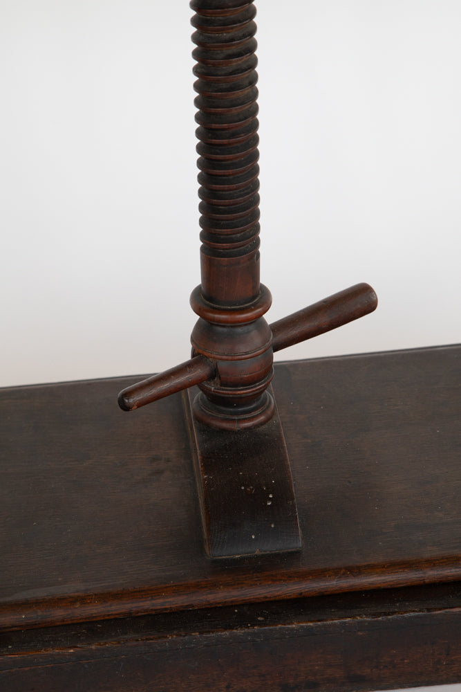 Late 18th Century Oak Book Press