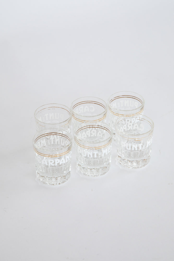 Set of 6 Carpano Glasses