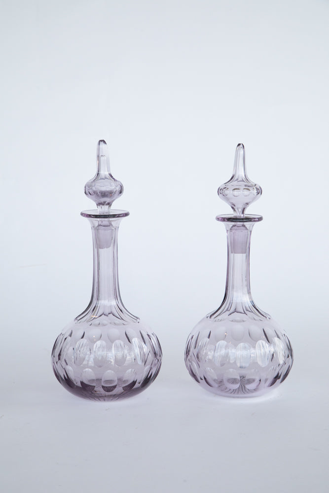 Amethyst Glass Spirit Decanter