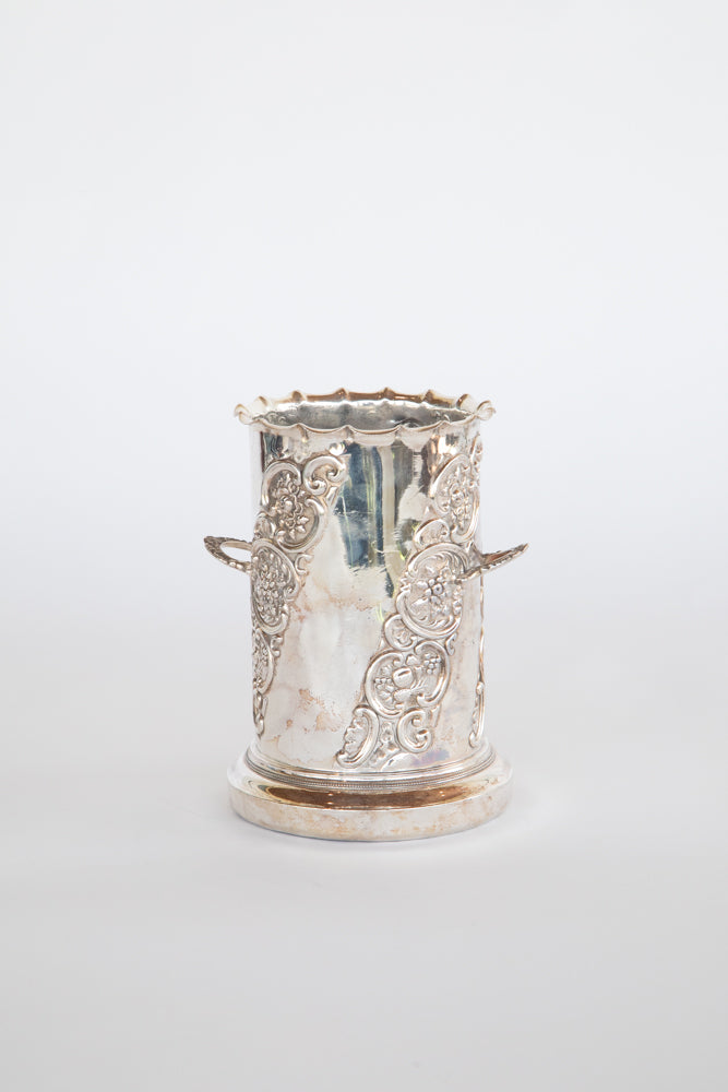 Silver Plated Bottle Holder Circa 1880 UK