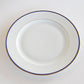 Limoge Salad Plate Blue and White