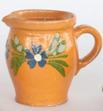 Brown Pottery Pitcher