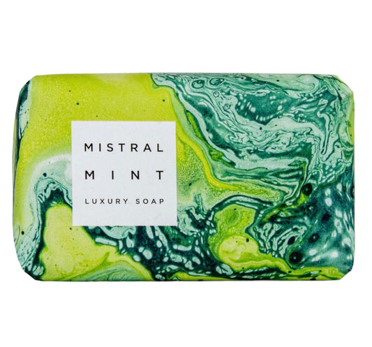 Mint Bar Soap by Mistral Marble Collection